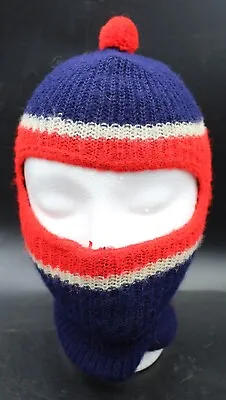 Vintage Ski Mask Beanie Winter Hat Knit 70's • $13.49