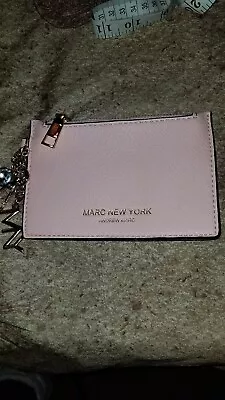 Marc New York Pink Blush Leather Wallet With Keychain  • $8