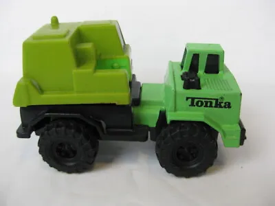 Vintage 1994 Tonka Green Plastic Construction Vehicle Truck Collectible Toy Farm • $8.99