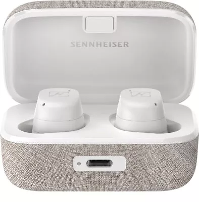 Sennheiser - Momentum 3 True Wireless Noise Cancelling Earbuds - White - VG READ • $64