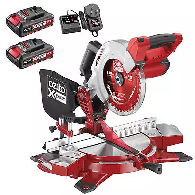 £184.95 • Buy Ozito PXCMSS 18v Cordless Compound Mitre Saw 210mm 2 X 2ah Li-ion