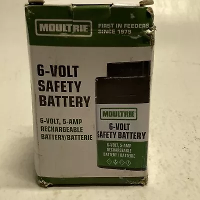 Moultrie 6-Volt Rechargable Safety Battery MFHP12406 • $17.60