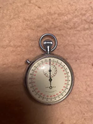 Chesterfield Antimagnetic Stop  Watch Vintage Made In Switzerland Rare Works  • $29.99