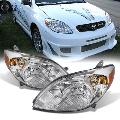 $155.95 • Buy For 03-08 Toyota Matrix XR XRS Base FACTORY STYLE Headlights Lamps Assembly PAIR