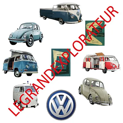 Ultimate VW Vanagon Westfalia Beetle Owner Repair Workshop Service Manual On DVD • $16.79