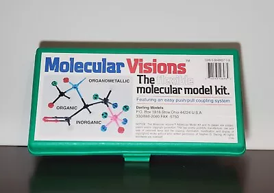 Molecular Visions Molecular Model Kit Chemistry Darling Models Barely Used • $18