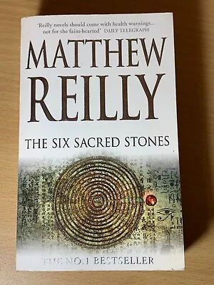 The Six Sacred Stones By Matthew Reilly Book 2 Jack West Jr (Paperback 2009) GC • $15