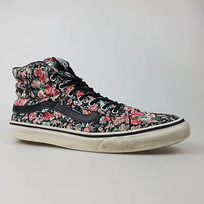 Women's VANS 'SK8 HI Tapered' Sz 10.5 US Shoes Multi Coloured | 3+ Extra 10% Off • $27.99