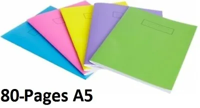 A5/4 Silvine Exercise Book/School Notebooks/Classroom/Homework 80 Pages Homework • £3.79