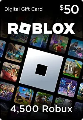 Roblox Digital $50 Gift Card • $69.63