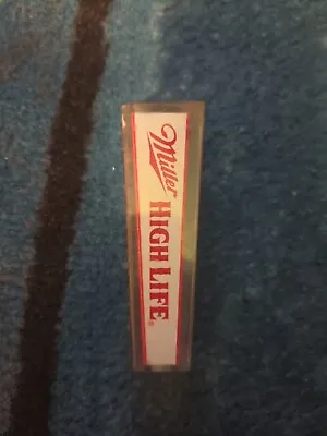 Beer Tap Handle Vintage Miller High Life Beer Draft Tap Handle  • $10