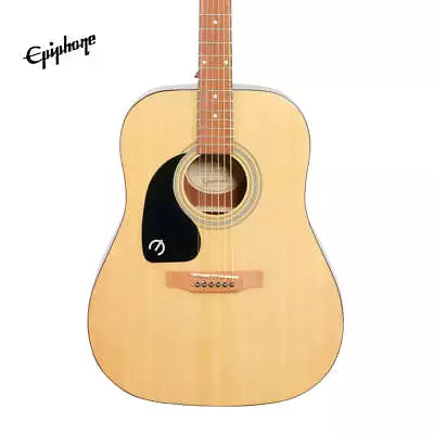 Epiphone DR-100 Dreadnought Left-Handed Acoustic Guitar - Natural (DR100) • $247.91