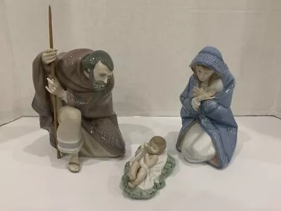 Lladro 5400 Series Nativity Joseph Mary And Baby Jesus NIB MINT CONDITION • $574.95