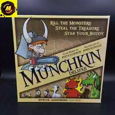 Munchkin Deluxe - #89476 - Board Games • $19.72