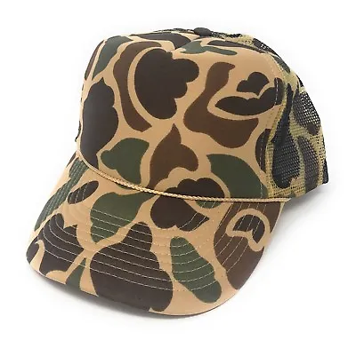 1 Dozen Camouflage Camo Hunting Baseball Trucker Foam Mesh Hats Caps Wholesale • $79.95