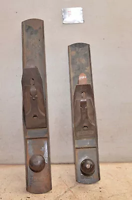 2 Stanley Bailey Plane # 6 No 7 Early Collectible Woodworking Tool Lot P1 • $595.04
