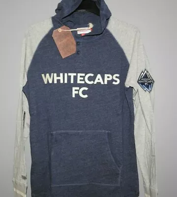 Mitchell & Ness Vancouver Whitecaps FC Slugfest Lightweight Hoody New Mens $70 • $23.99