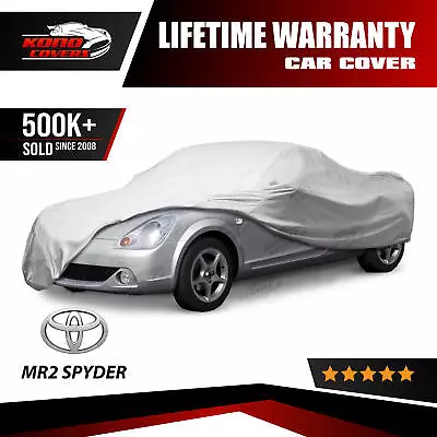 Fits Toyota MR2 Spyder 5 Layer Car Cover Fit Outdoor Water Proof Rain Snow Sun • $52.95