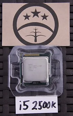 Intel Core I5-2500K Quad Core 3.30GHz Processor SR008 LGA1155 CPU Fully Tested! • £35