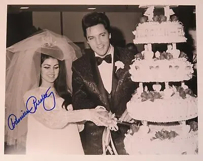 Priscilla PRESLEY ELVIS PRESLEY Signed Autograph Auto 11x14 Photo JSA • $262.35