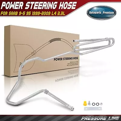 Power Steering Pressure Line Hose Assembly For Saab 9-5 95 1999-2009 L4 2.3L Gas • $39.99