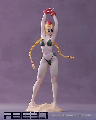 Cammy - Street Fighter Resin Scale Model Kit Unpainted 3d Print • $250