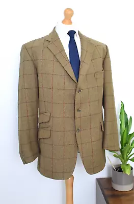 CORDINGS PICCADILLY Barleycorn Tweed Hacking Jacket £495 Size 46R/56R XXL Blazer • £245