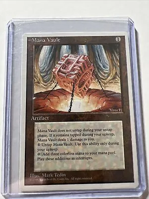 Mana Vault (MTG- 4th Edition) Near Mint Normal English • $49.99