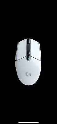 White Logitech G304 Lightspeed Wireless Gaming Mouse | HERO 12K Sensor |6 Button • £23.99