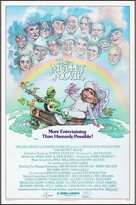 The Muppet Movie Movie Poster Jim Henson Frank Oz-  Struzan  *Hollywood Posters* • $225