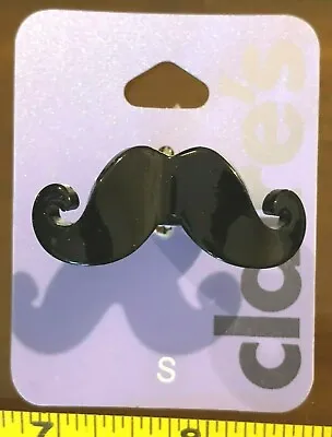 Ring Black Moustache Funny Claires Claire's Small Cute Jewellery RRP £5 • $5.59