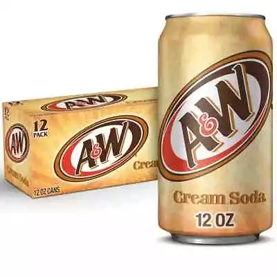 A&W Cream Soda 12 Fl Oz Cans 12 Pack • £18.29