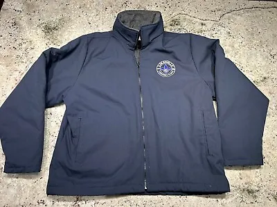 Ford Louisville Assembly Plant UAW Blue Fleece Lined Coat Jacket Made In USA XL • $39.99