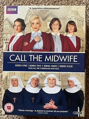 Call The Midwife - Series 1-4 - Complete  (DVD 2015) 13 Disc Set BBC  • £6.50