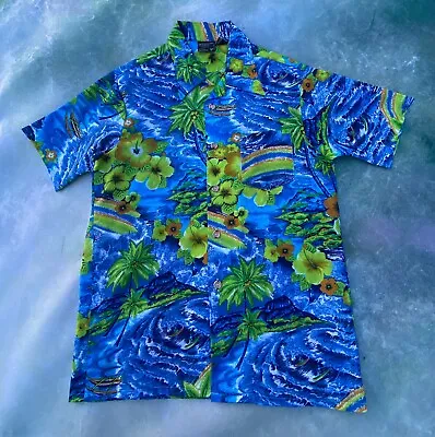 $119 • Buy Vintage JC Penny Towncraft Men's Hawaiian Shirt Size M.