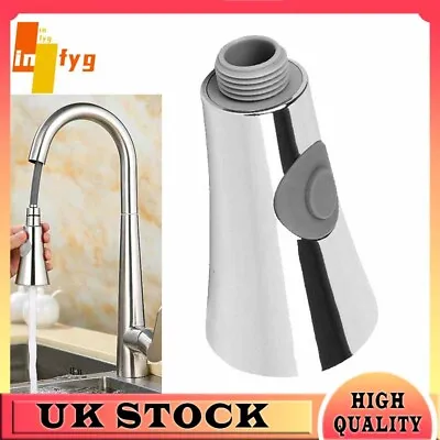 Spare Replacement Kitchen Mixer Tap Faucet Pull Out Spray Shower Head Silver UK • £8.98