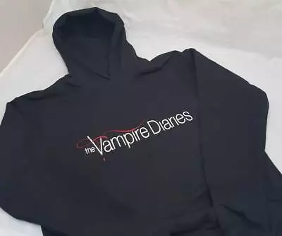 Vampire Diaries Hoodie Age 5-6 To Adult XXL NEW Black  • £15.99