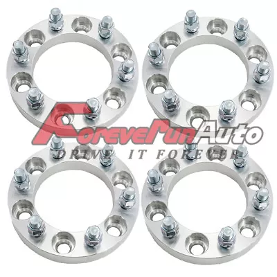 4pcs 1  6x5.5 Wheel Spacers For Chevy GMC Silverado 1500 2500 Tahoe Yukon Sierra • $67.90