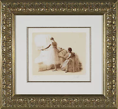 Douglas Hofmann - Untitled I (Dance Portfolio) Lithograph On Paper Framed • $475