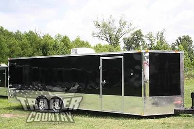 $20795 • Buy New 2023 8.5x24 8.5 X 24 V-nosed Enclosed Race Cargo Car Toy Hauler Trailer