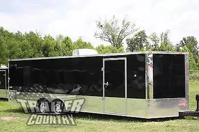 New 2024 8.5x24 8.5 X 24 V-nosed Enclosed Race Cargo Car Toy Hauler Trailer • $20795