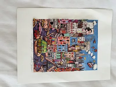 CHARLES FAZZINO “HOORAY NEW YORK” 3D POP ART 290/475 Unframed • $1400