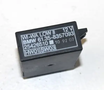 Bmw Oem E36 Windshield Wiper Module Unit Relay Switch Wi-wa 61358357093 • $49.95