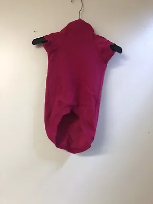 Zack & Zoey Doggy Hooded Sweatshirt Large  Pink  • $5.83