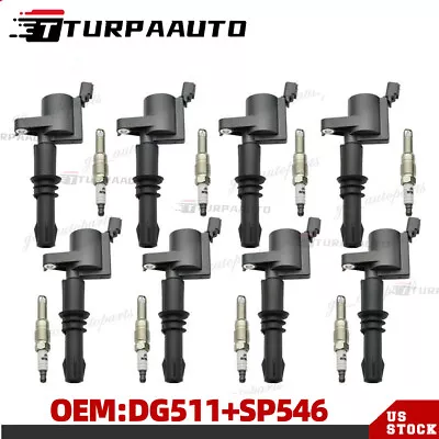 8Pack Motorcraft Ignition Coils & Spark Plugs For Ford F150 5.4L 2004-2010 DG511 • $111.99