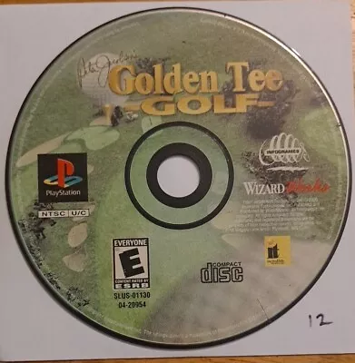 Golden Tee Golf (Sony PlayStation 1) PS1 - Disc Only • $13.99