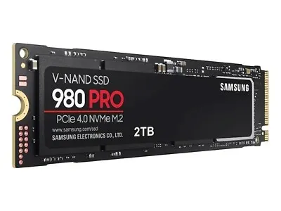 $239.99 • Buy Samsung SSD 2TB 980 PRO M.2 2280 PCIe 4.0 Internal Solid State Drives V8P2T0BW