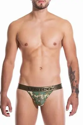Unico Jockstrap CAMOUFLAGE MILITARY URBAN Microfibre Men's Underwear • £20