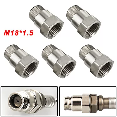 5PCS M18x1.5 32mm Oxygen O2 Sensor Spacer CEL Fix Check Engine Light Adapter • $24.99