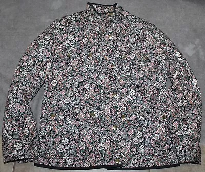 J Crew Woman's Quilted Floral Liberty Jacket Small • $49.99